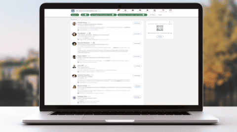 LinkedIn Search Results Example